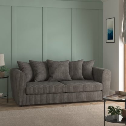 An Image of Blake Jumbo Cord 3 Seater Sofa