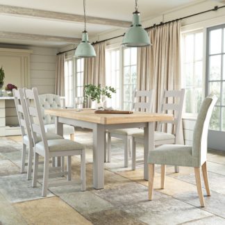 An Image of Salcombe 4-6 Seater Extendable Dining Table