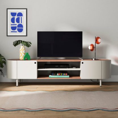 An Image of Elements Griffin Extra Wide TV Unit for TVs up to 80"