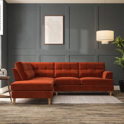 An Image of Cooper 4 Seater Corner Chaise Sofa