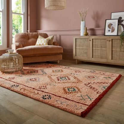 An Image of Sahara Shaggy Berber Wool Rug