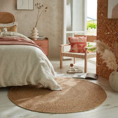 An Image of Capri Jute Round Rug