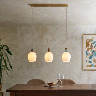 An Image of Kara 3 Light Adjustable Diner Ceiling Light