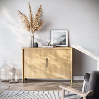 An Image of Florida Small Sideboard, Oak Effect Natural