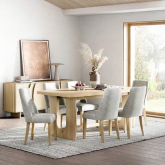 An Image of Cara 6-8 Seater Extendable Dining Table