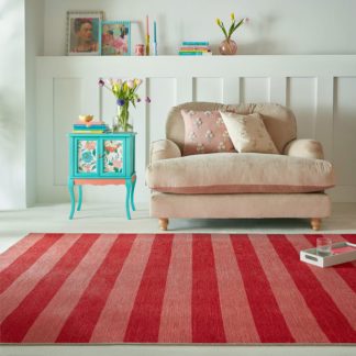 An Image of Maggie Striped Washable Rug