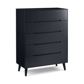 An Image of Cecil 5 Drawer Chest, Anthracite