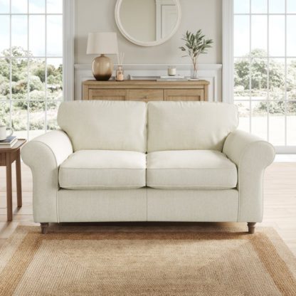 An Image of Flori Chunky Chenille 2 Seater Sofa