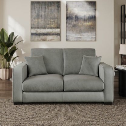 An Image of Carson Vintage Velvet 2 Seater Sofa