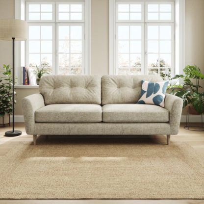 An Image of Sven Chunky Chenille 4 Seater Sofa