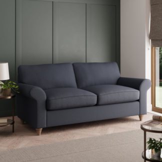 An Image of Rosa Soft Chenille 3 Seater Sofa