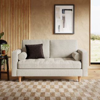 An Image of Zoe Boucle Fleck 2 Seater Sofa