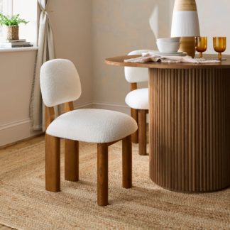 An Image of Adelita Dining Chair, Boucle