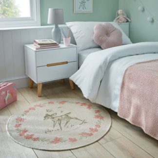 An Image of Disney Bambi Cotton Round Rug