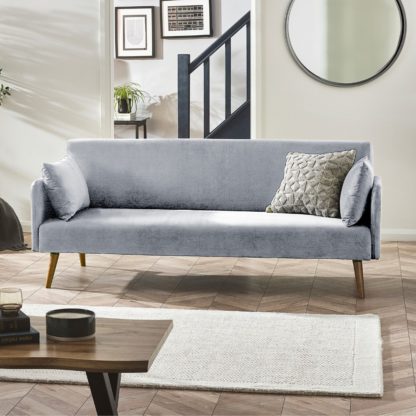 An Image of Andi – Fold-Out Sofa Bed - Grey - Fabric