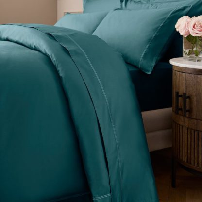 An Image of Dorma Cotton Sateen 800 Thread Count Flat Sheet