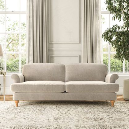 An Image of Evie Large 3 Seater Sofa