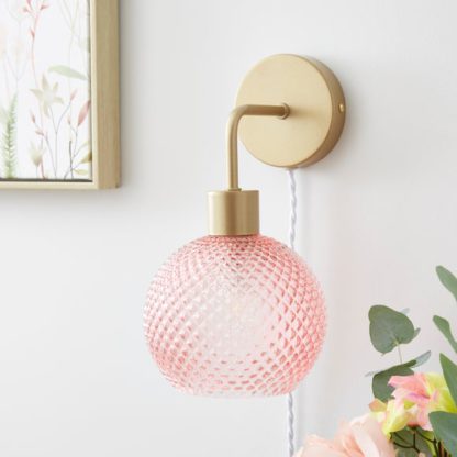 An Image of Elodie Plug In Wall Light