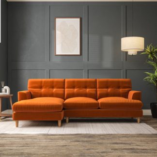 An Image of Cooper 3 Seater Chaise Sofa