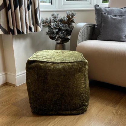 An Image of Daro Alex Cube Pouffe