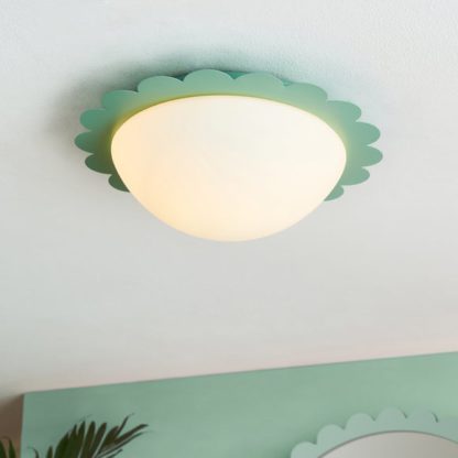 An Image of Remi Bathroom Flush Ceiling Light