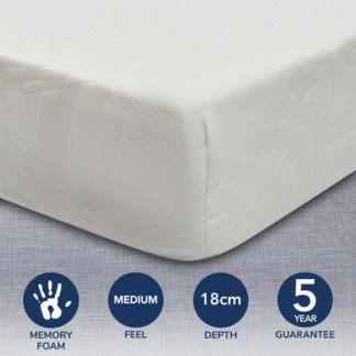 An Image of Comfortzone Memory Foam Medium Rolled Mattress