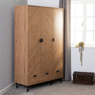 An Image of Barker Triple Wardrobe