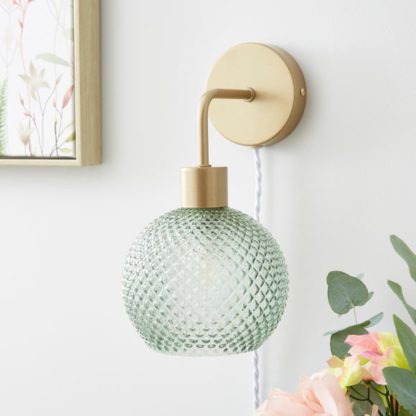 An Image of Elodie Plug In Wall Light