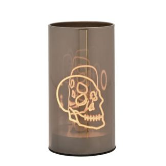 An Image of Grey Skull LED Light