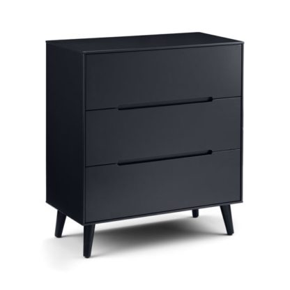 An Image of Cecil 3 Drawer Chest, Anthracite