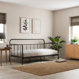 An Image of Joshua Metal Day Bed Frame