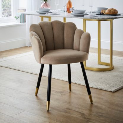 An Image of Vivian Velvet Dining Chair