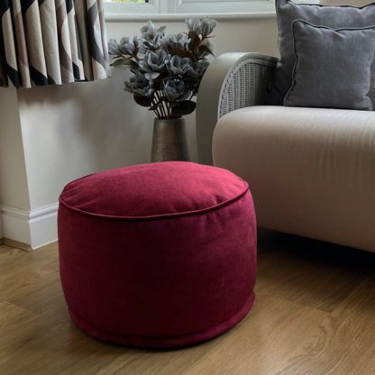 An Image of Daro Vogue Round Pouffe