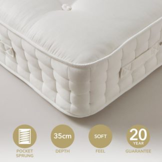 An Image of Dorma Cloud Twin Spring Pocket Soft Mattress