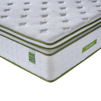 An Image of SleepSoul Space - King Size - 4000 Pocket Spring Orthopaedic Mattress - Foam/Fabric - Vacuum Packed - 5ft