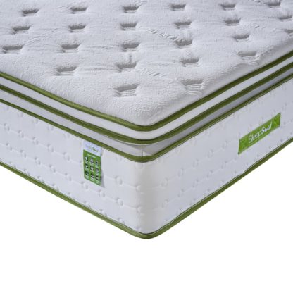 An Image of leepSoul Space - Double - 4000 Pocket Spring Orthopaedic Mattress - Foam/Fabric - Vacuum Packed - 4ft6