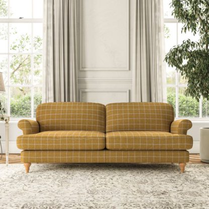 An Image of Evie Large 3 Seater Sofa