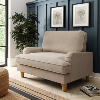 An Image of Beatrice Textured Weave Snuggle Chair