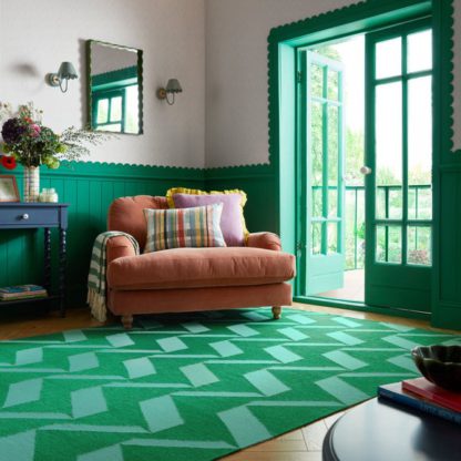 An Image of Sophie Robinson Zig Zag Wool Rug