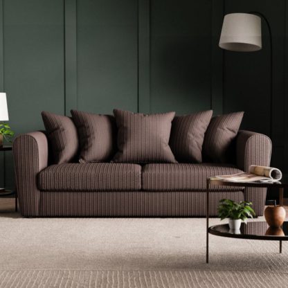 An Image of Blake Jumbo Cord 3 Seater Sofa