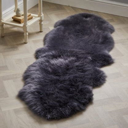 An Image of Double Pelt Sheepskin Rug