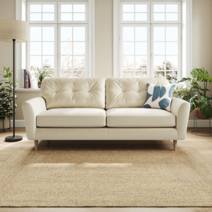 An Image of Sven Opulent Velvet 4 Seater Sofa