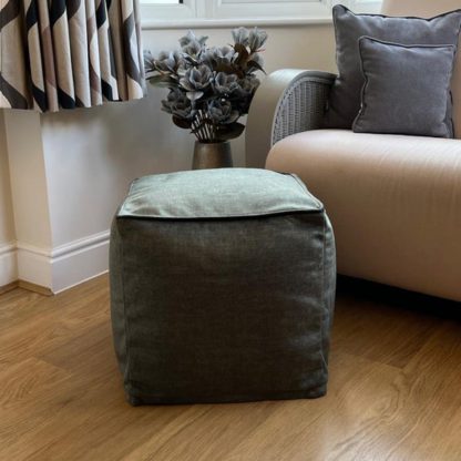 An Image of Daro Vogue Cube Pouffe