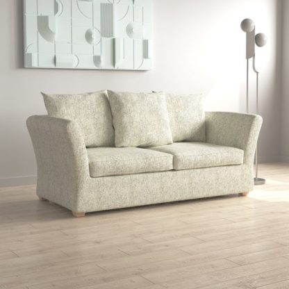 An Image of Emmett Chenille 2 Seater Double Sofa Bed