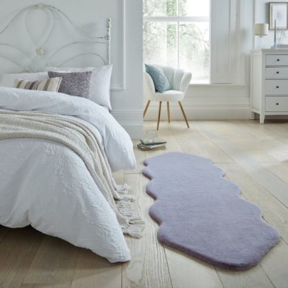 An Image of Supersoft Double Pelt Faux Fur Rug