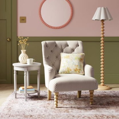 An Image of Arianna Linford Stripe Armchair