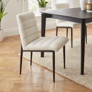 An Image of Maddison Dining Chair, Boucle