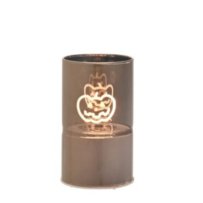 An Image of Grey Pumpkin LED Light