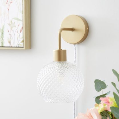 An Image of Elodie Plug In Wall Light