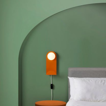 An Image of Elements Harton Shelved Wall Light